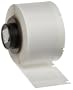Brady PTL-19-427 TLS 2200 And TLS PC Link 1" Height, 1" Width, B-427 Self-Laminating Vinyl, White And Translucent Color Label (250 Per Roll)
