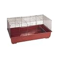 Kaninchenk�fig Hasenk�fig Meerschweinchenk�fig "NIBBELS" 100cm Farbe weinrot - 201810