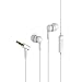 Earphones, hotNcold In-Ear Earbuds Headphone, Running Sports for iphone Android -White