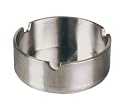 Aschenbecher Ascher Edelstahl 8 cm Edelstahlascher