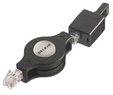Belkin Telephone Modem Cable RJ11 Retractable 1M50