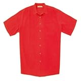 Big & Tall Tommy Bahama Tortola Trance Camp Shirt - Pomodoro