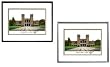 University of California, Los Angeles Undergrad Framed Collegiate Campus Lithograph