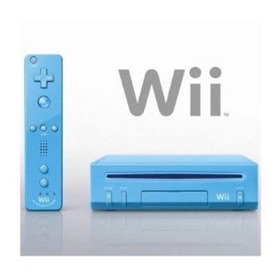 Nintendo Wii Blue Console