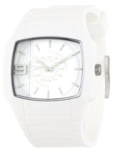 Diesel Men's DZ1383 White Color Domination Analog White Dial Watch Diesel Men's DZ1383 White Color Domination Analog White Dial Watch