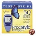 FreeStyle Diabetic Test Strips - 50 Strips (Mail Order)