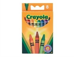 Wax Crayons - Pack of 8