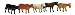 Sunshine 8 Pcs Farm Animals Rubber Set (Medium Size) RS.299.00