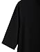 ROMWE Women's Short Sleeve Casual Loose Fit T-Shirt Tunic Dress Swing Dress