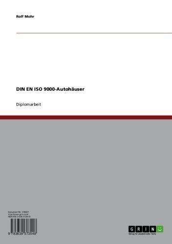 DIN EN ISO 9000-Autohäuser (German Edition)