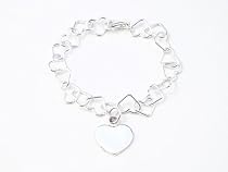 Linked Heart Bracelet