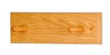 Wooden Mallet HCR-2WLO Two Peg Coat Rack