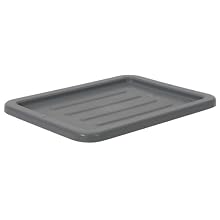 Continental 1530GY, Heavy-Duty Bus Tub Lid, Grey (Case of 12)