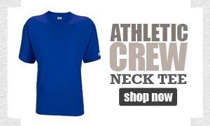 Featured Athletic Apparel: Russell Athletic Crew Neck Tee