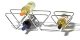 Spectrum Diversified 71870 Chrome Infinity 7-Bottle Wine Rack