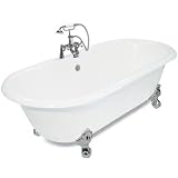 Leg Tub by American Bath Factory - P1-WC-02 in Chrome