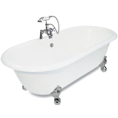 Leg Tub by American Bath Factory - P1-WC-02 in Chrome