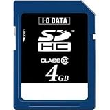 I-O DATA スピードクラス10対応SDHCメモリーカード 4GB SDH-T4Gの画像