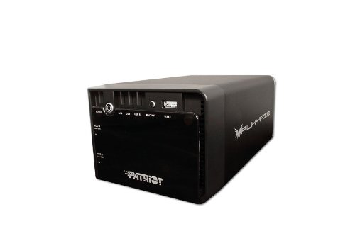 External hard drive:Patriot Valkyrie 2 Bay Network Attached Storage (PCNASVK35S2)
