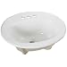 Zurn Z5114 Countertop Lavatory, 4" Centers, 20x17