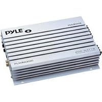Pyle PLMRA200 400 Watt Bridgeable 2 Channel Waterproof Marine/Car Amplifier