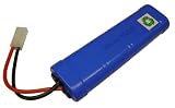 9.6 Volt 1050 mah NI-MH Small 8-Cell Airsoft Rechargeable Battery