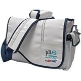 Jill-e 411204 Sailcloth Messenger Bag (White)
