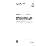 ISO 9932:1990, Paper and board -- Determination of water vapour transmission rate of sheet materials -- Dynamic sweep and static gas methods