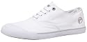 Firetrap Mens Sam 2 Canvas Pump White/Grey