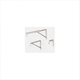Manual Screen Wall Brackets - ON SALE - LOWEST PRICE ONLINE Size: No. 6 - 6 fixed length, Color: Black