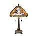 Pomeranian Stained Glass Lamp
