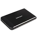 StarTech.com 2.5in Black USB 2.0 External Hard Drive Enclosure for SATA HDD