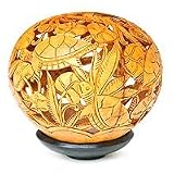 Coconut shell sculpture, 'Turtle World'