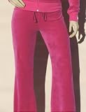 Hollywood Pink Velour Lounge Pant