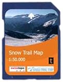 Satmap GPS System Karte Schweizer Schneeschuhtouren (Snow Trail)
