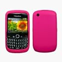 Micropix -  Pink Soft Silicone Skin for Blackberry 8520 Curve  Gemini