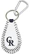 Colorado Rockies Classic Baseball Keychain - Baseball Sports Merchandise