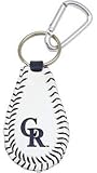 Colorado Rockies Classic Baseball Keychain