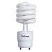Halco 46530 - 26 Watt GU 24 Base Spiral Compact Fluorescent, 100 Watt Incandescent Equivalent, 5000K