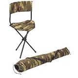 Camo Collapsible Stool W Back by Rothco