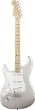 Fender American Standard Stratocaster&Acirc;&reg; Left Handed Electric Guitar, Blizzard Pearl, Maple Fretboard