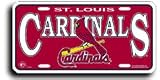 MLB License Plate - St. Louis Cardinals