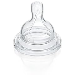 Philips Avent SCF633/27 - 2 x Dreiloch-Sauger - mittlerer Nahrungsfluss