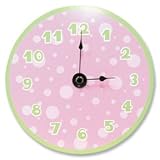 Pink Sage Wall Clock