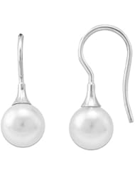 Akoya Pearl Earrings in 14K White Gold (8-8.5mm)