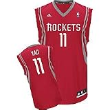 Adidas Houston Rockets Yao Ming New Revolution 30 Replica Road Jersey Small