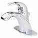 Tools & Hardware : Price Pfister T42-ANFC Parisa Lavatory 4" Centerset, Less Pop-Up, 20" Flexible Stainless Steel Suppl