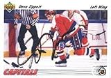 Martin Gendron, Washington Capitals, 1995 Pinnacle Rookie Autographed Card