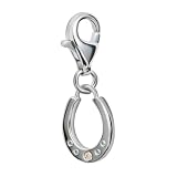 Hot Diamonds Happy Horseshoe Silver And Diamond Charm