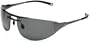 Gargoyles Men's Downforce Metal Sunglasses,Gun Frame/Smoke Lens,one size